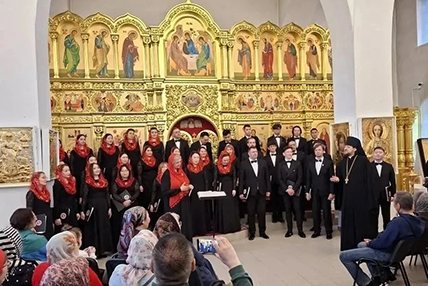 Пасхальный благовест в Всехсвятском храме