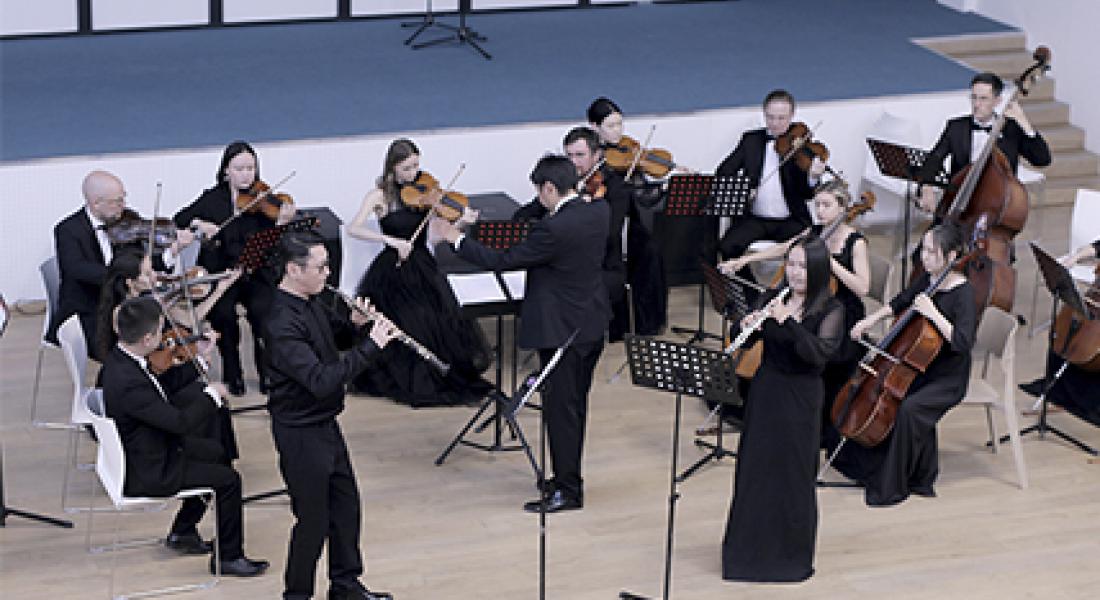 Струнный состав ГСО Симфоника Артика дал концерты в Покровске и Чапаево