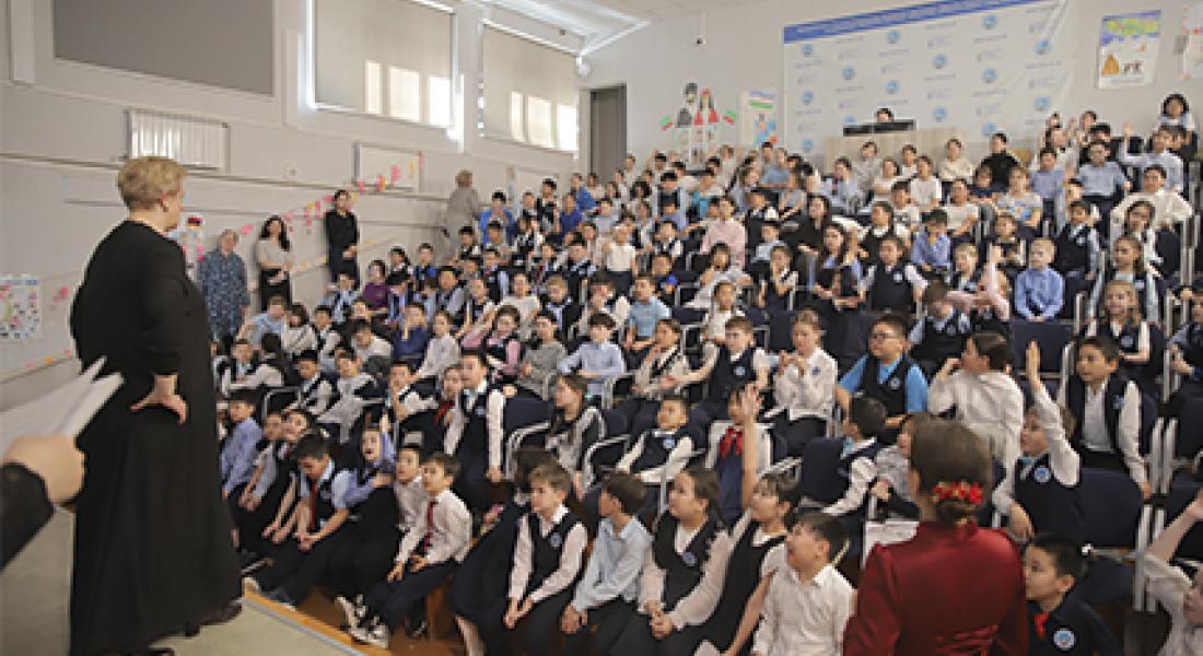 В СОШ № 26 г. Якутска прошли три концерта Симфонического хора «Я Родиной своей горжусь»